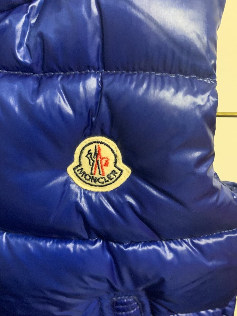Moncler Boy's Winter Puffer Vest Blue Size 2